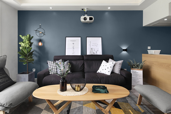 80平簡(jiǎn)約二居室，探索移步換景的秘密